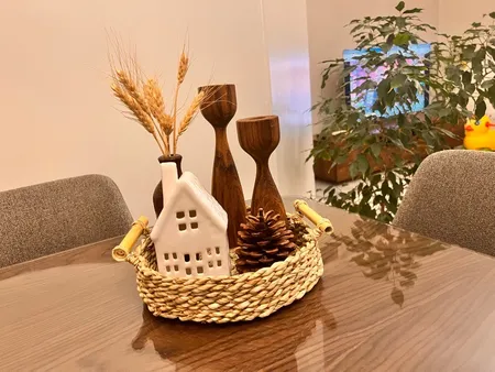 سبد حصیر بافی مدل بامبو