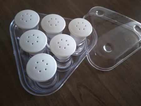 نمکدان دلسا کد 6670 بسته 6 عددی