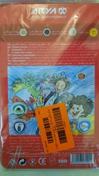 مداد رنگی 15رنگ آریا طرح قلعه مدل 3021