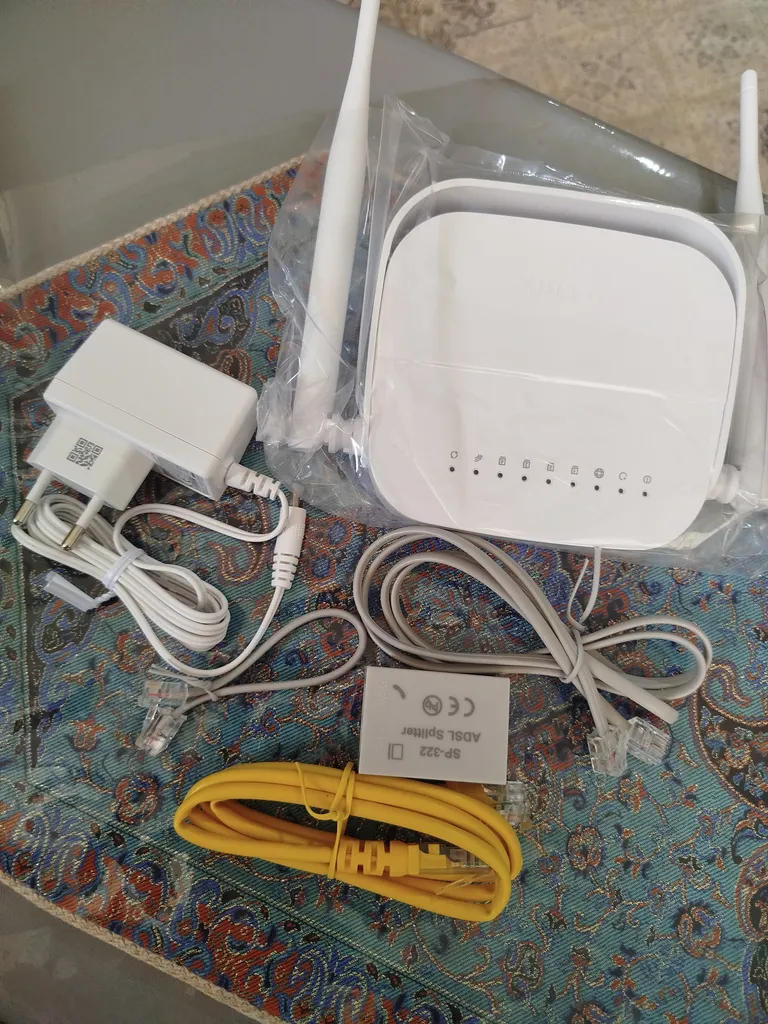 مودم روتر ADSL2 Plus بی سیم N300 دی-لینک مدل DSL-124 New