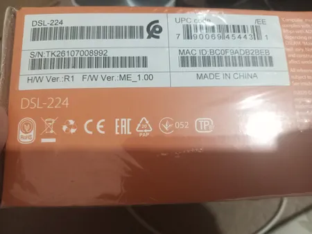 مودم روتر بی سیم ADSL2 Plus و VDSL2 دی لینک مدل DSL-224 NEW