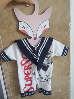 آویز لباس کودک جیک جیک مدل روباه