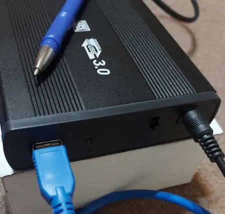 باکس تبدیل هارد HDD 3.5″ به USB3.0 مدل DX7502