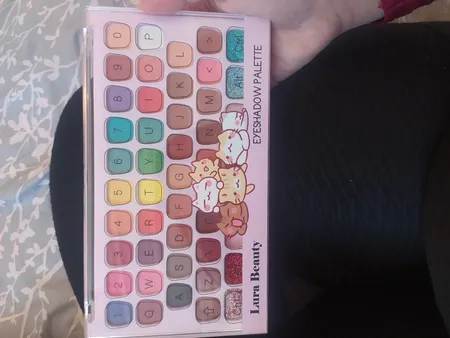 پالت سایه چشم لورا بیوتی مدل 01