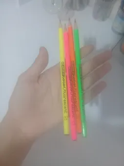 مداد آریا مدل فلورسنت مجموعه 4 عددی