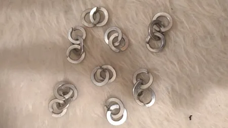 واشر فنری مدل BPM-M8 بسته 100 عددی