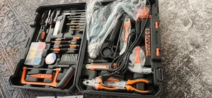 تجریه خرید مجموعه 100 عددی ابزار و دریل باس مدل B-kitblue