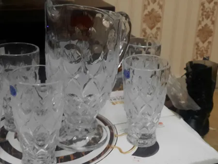 سرویس پارچ و لیوان 7 پارچه رگال پیکوک مدل آنجلیکا