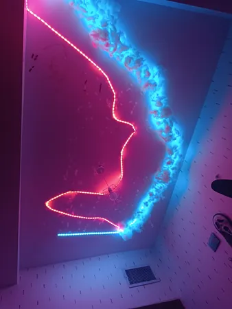 ریسه ال ای دی دریم لایت مدل RGB 5050 طول 5 متر