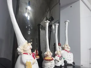 تجریه خرید مجسمه آشپز کلاه بلند شیانچی مدل 020020224 مجموعه 4 عددی