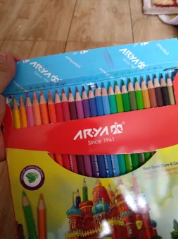 مداد رنگی 2+24 رنگ آریا مدل 3017
