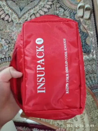 کیف خنک نگهدارنده انسولین مدل Insupack