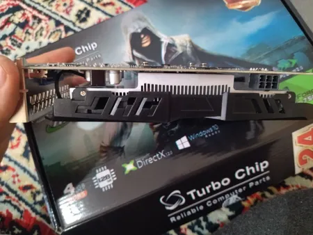 کارت گرافیک توربو چیپ مدل Typhoon GTX750Ti-4GD5