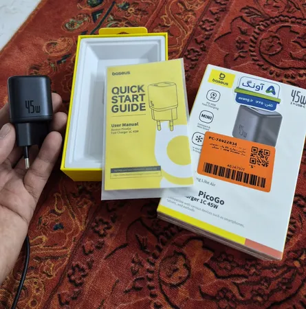 شارژر دیواری 45 وات بیسوس مدل PicoGo 45W