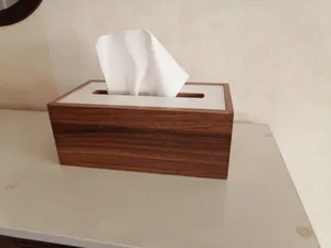 تجریه خرید جعبه دستمال کاغذی رایکا مدل چوبی