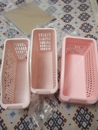 سبد نظم دهنده یخچال مدل organizer02 بسته 2 عددی