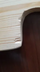 تخته گوشت چوبی آرونی مدل پامچال سایز 2