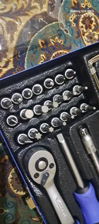 ست آچار بکس وی تولز مدل VT2108 مجموعه 46 عددی