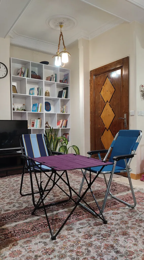 میز و صندلی سفری  تاشو 2 نفره مدل Asplus بسته 3 عددی