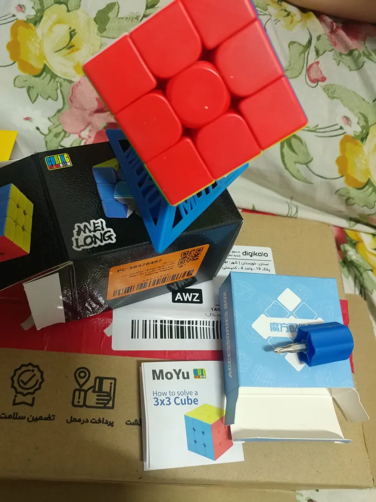 مکعب روبیک موفنگ جیااوشی مدل مویو میلانگ مگنت 3×3 Moyu MeiLong Magnetic