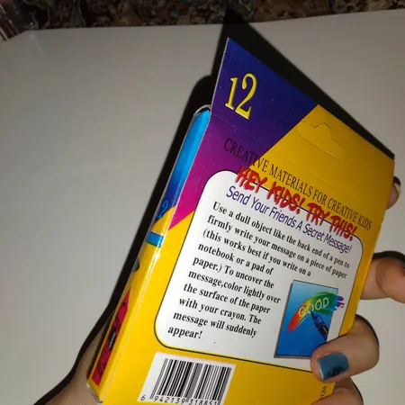 مداد شمعی 12رنگ کد 1001