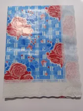 تجریه خرید سفره دو نفره طرح گل کد S741