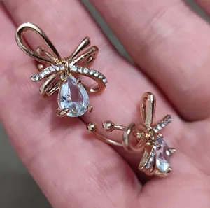 تجریه خرید پیرسینگ گوش زنانه ماصرم مدل لاله گوشی کد ER2069