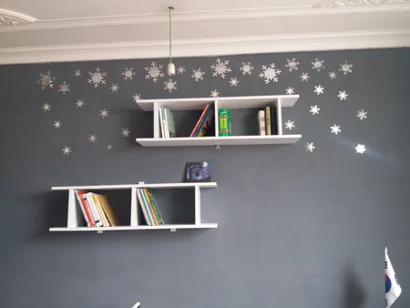 آینه آماتیس مدل دانه های برف  AM- SNOWFLAKE