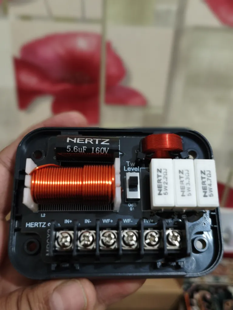 کامپوننت جلو خودرو هرتز مدل MPK165.3PRO سایز 6.5 اینچ بسته 6 عددی