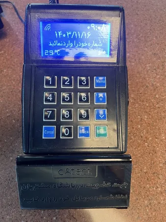 دستگاه ذخیره ساز شماره تماس مشتریان کانتکت مدل P70-4 به همراه پایه رو میزی