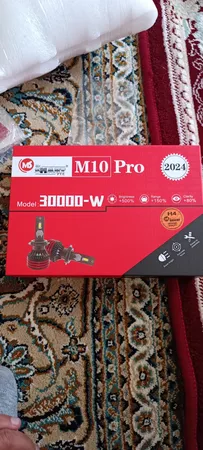 هدلایت لامپ خودرو اسمارت مدل M10 PRO پایه H4 بسته دو عددی