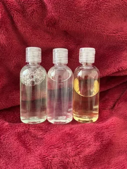 بطری و محفظه کرم مدل F مجموعه 5 عددی