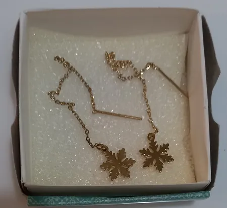 گوشواره زنانه ماصرم مدل برف کد ER2003