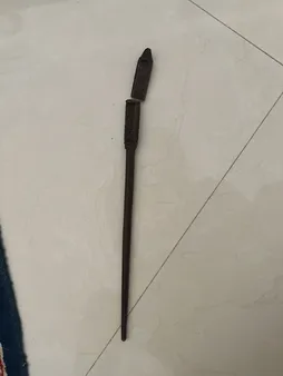 اسباب بازی زینتی مدل چوب دستی جادویی هری پاتر طرح پرفسور اسنیپ به همراه کارت قطار و نقشه غارتگر