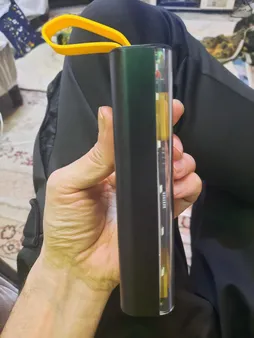 پاوربانک گرین لاین مدل Transparent Pro ظرفیت 10000 میلی‌آمپر ساعت