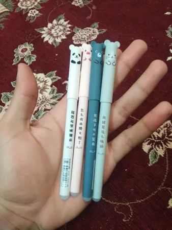 روان نویس مدل حیوانات Erasable کد M1203-00 مجموعه  4 عددی