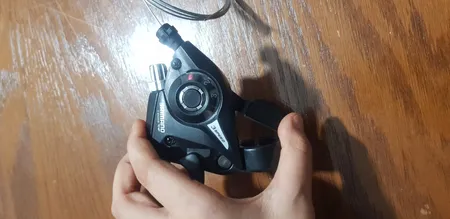 دسته دنده دوچرخه شیمانو مدل ST-EF51-3Lx7R بسته 2 عددی