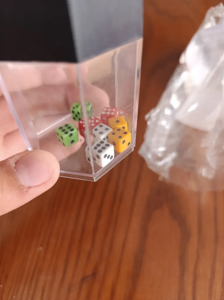 ابزار شعبده بازی طرح انفجار تاس DSK172