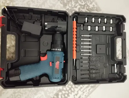 مجموعه 29 عددی دریل 10 میلیمتری 18 ولت باس مدل DualBattery-18VOLT