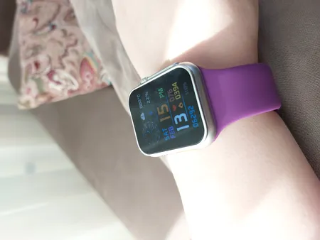 بند مدل SILICON-02 مناسب برای اپل واچ 45 میلی متری