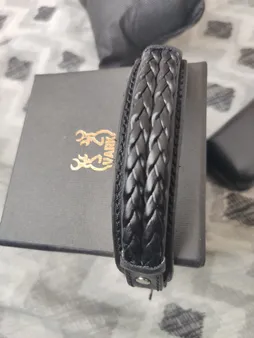 دستبند چرم وارک مدل دارا کد rb374