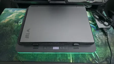 پایه خنک کننده لپ تاپ آی ایی تی اس مدل IETS GT600 Pressure wind Dust Proof RGB USB Lingshen Version (GT626)