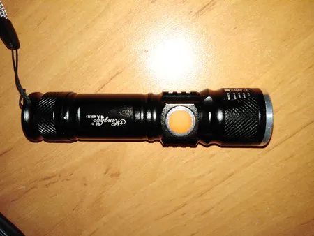 چراغ قوه شارژی مدل USB Charging