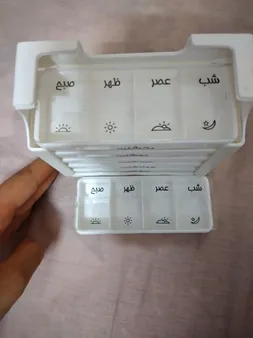 یادآور دارو بهیاد مدل WEEKLY