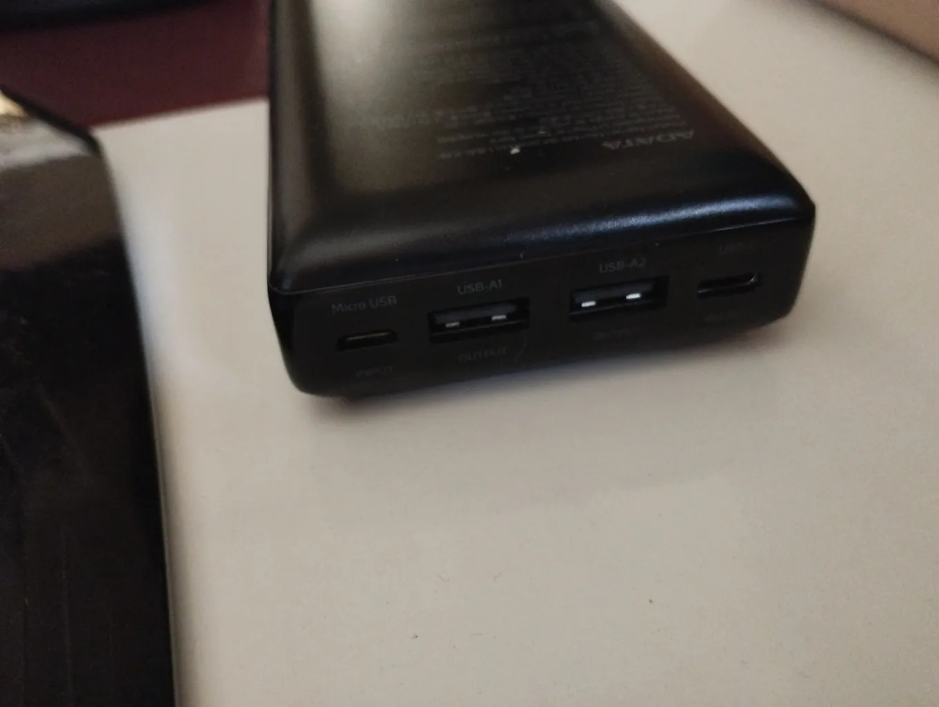 پاوربانک 15 وات ای دیتا مدل C20 ظرفیت 20000 میلی آمپر ساعت