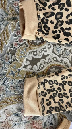 ست 4 تکه لباس نوزادی مدل LEOPARD