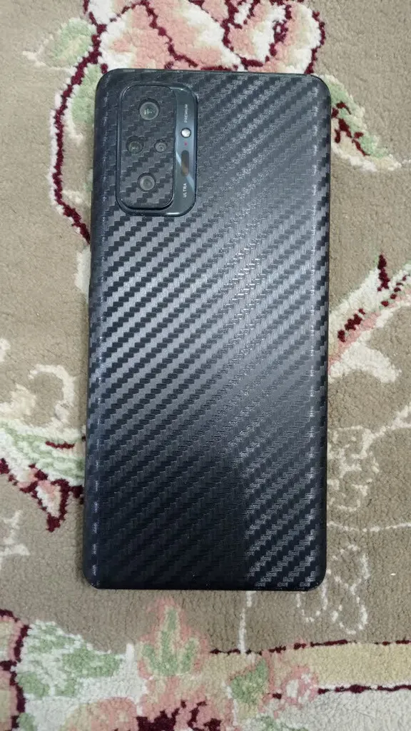 برچسب پوششی ماهوت مدل Carbon-Fiber-FullSkin مناسب برای گوشی موبایل شیایومی Redmi Note 10 Pro