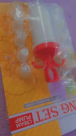 قیف خامه زن آیسینگ ست مدل 002 مجموعه 11 عددی