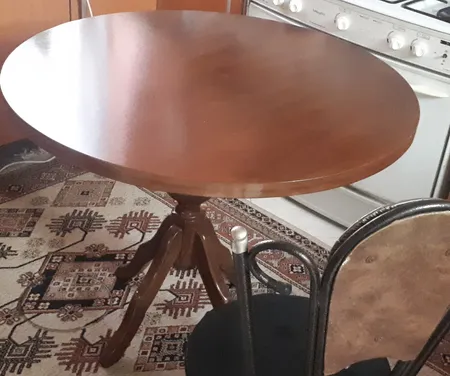 میز ناهار خوری صنایع چوب قائم مدل K252 سایز 100X100