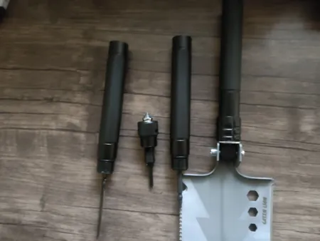 ابزار چندکاره سفری گرین لاین مدل Multi Shovel